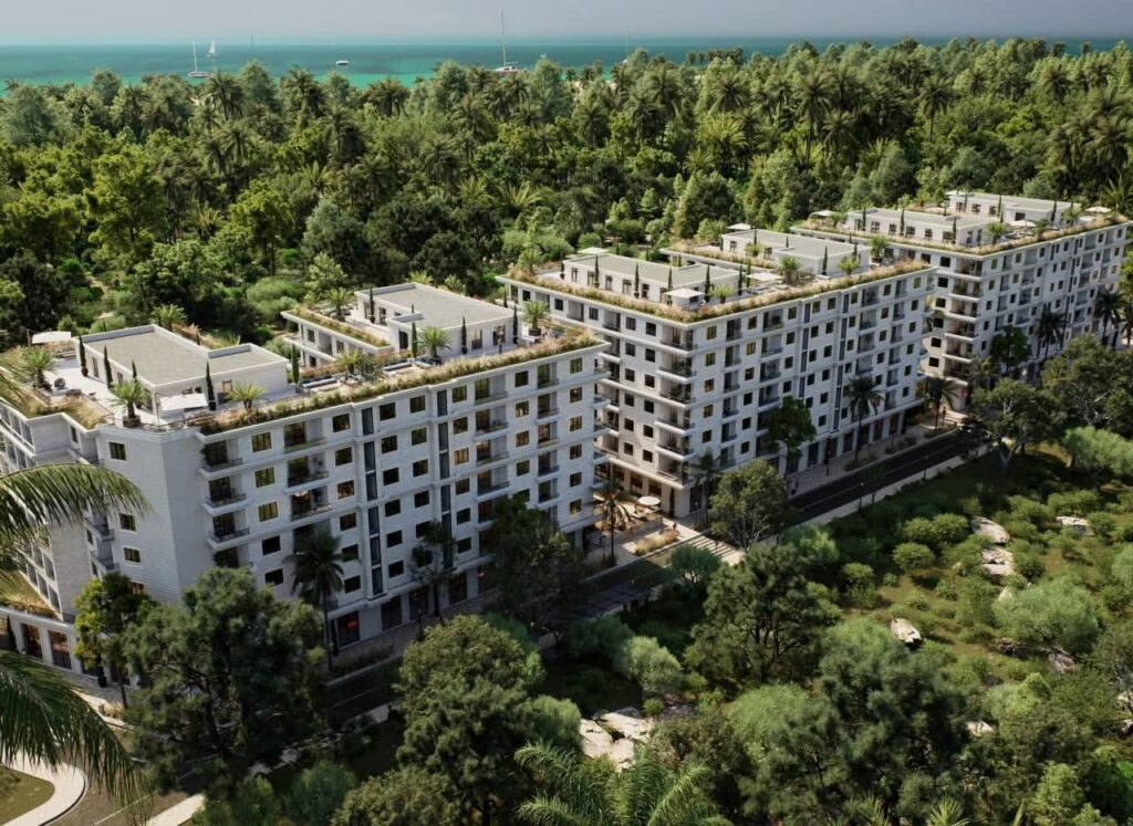 Investičné apartmány v Albánsku - Blue Horizon rezidencia s bazénom Blue 6 1024x747